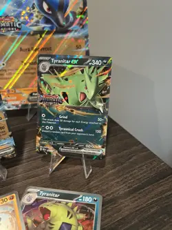Prismatic Evolutions Stamped Collection Lucario & Tyranitar Promos + Jumbo Card - Image 2