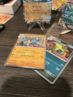 Prismatic Evolutions Stamped Collection Lucario & Tyranitar Promos + Jumbo Card - Image 5