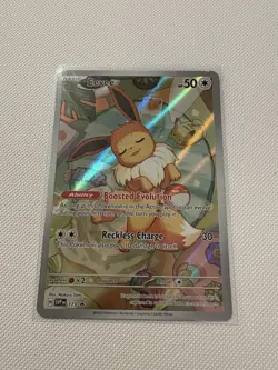 Eevee SVP 173 Scarlet & Violet Black Star Promo Pokemon Card NM - Image 1