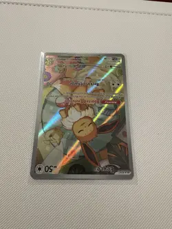 Eevee SVP 173 Scarlet & Violet Black Star Promo Pokemon Card NM - Image 3