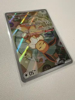 Eevee SVP 173 Scarlet & Violet Black Star Promo Pokemon Card NM - Image 4
