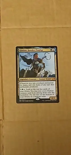 Magic: The Gathering Ikoria: Lair of Behemoths Kinnan, Bonder Prodigy Card #192 - Image 2