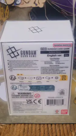Gundam Card Game Beta Box (English Sealed) - Image 2