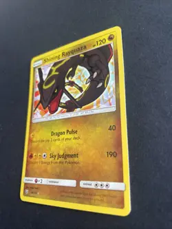 Pokemon Shining Rayquaza Holo Rare Card 56/73 Shining Legends Series - Image 4