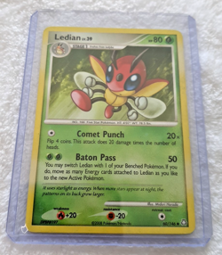Ledian 60/146 Legends Awakened Pokemon Card Midori Harada Art TCG Card Game - Image 1