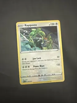 Pokemon TCG Rayquaza Promo Card 2025 McDonald's Exclusive NM/M Condition - Image 1