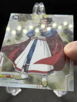 Dragon Ball Super Card Clear King Vegeta No.28 Japanese Anime 2018DBSMC MP Promo - Image 2