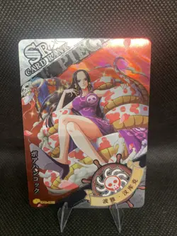 One Piece Treasure Chest Set Anime Trading Card Foil Holo SR Boa Hancock - Image 1