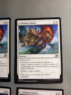 4X - MTG - MAGIC THE GATHERING MTG AETHERDRIFT COLLISION COURSE NM/M - Image 2