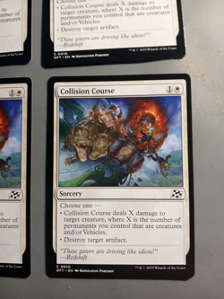 4X - MTG - MAGIC THE GATHERING MTG AETHERDRIFT COLLISION COURSE NM/M - Image 3