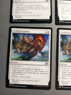 4X - MTG - MAGIC THE GATHERING MTG AETHERDRIFT COLLISION COURSE NM/M - Image 4