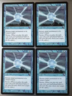 4x Temporal Fissure (NM) Scourge Common SCG Magic the Gathering MTG Playset - Image 1