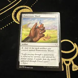 NM Powerstone Shard, MTG, Dominaria, Magic the Gathering, 227 - Image 1