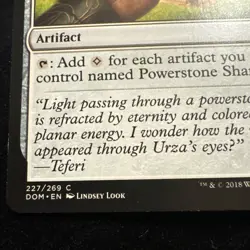 NM Powerstone Shard, MTG, Dominaria, Magic the Gathering, 227 - Image 2