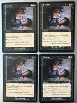 4x Skulltap (NM) Scourge Common SCG Magic the Gathering MTG Playset - Image 1