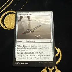 PIRATE'S CUTLASS Ixalan #242 XLN(NM)(MTG) - Image 1