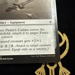 PIRATE'S CUTLASS Ixalan #242 XLN(NM)(MTG) - Image 3