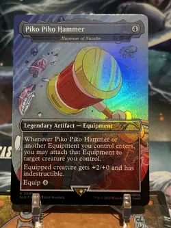 MTG | Piko Piko Hammer - Hammer of Nazahn [Secret Lair Sonic]✨FOIL✨ - Image 1
