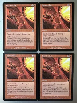4x Scattershot (NM) Scourge Common SCG Magic the Gathering MTG Playset - Image 1