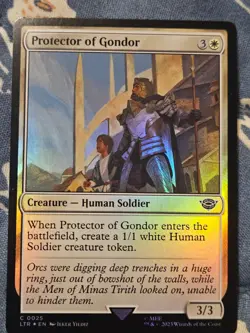 Protector of Gondor FOIL LTR: Tales of Middle-Earth Lord of the Rings MTG Magic - Image 2