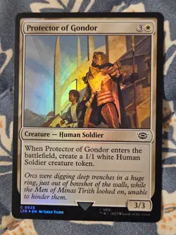 Protector of Gondor FOIL LTR: Tales of Middle-Earth Lord of the Rings MTG Magic - Image 3