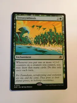 Terrasymbiosis 0210 Mtg Magic The Gathering Regular Rare EOE NM - Image 1