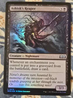 Ashiok's Reaper FOIL Wilds of Eldraine MTG Magic - Image 2