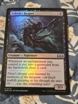 Ashiok's Reaper FOIL Wilds of Eldraine MTG Magic - Image 3