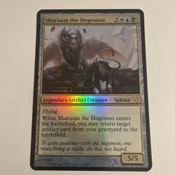 Sharuum the Hegemon 1x FOIL ALA MTG Commander 2013 Oversized - Image 1