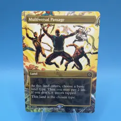 Multiversal Passage (Borderless) 0206 (R) MTG Marvel's Spider-Man (SPM) - Image 1