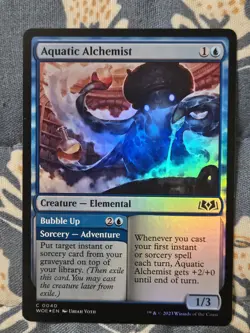 Aquatic Alchemist FOIL (40/475) Wilds of Eldraine MTG Magic - Image 3