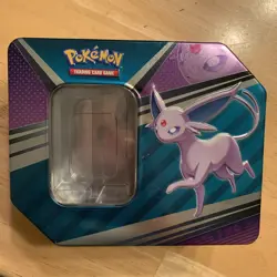 Espeon V Tin - Pokemon - 2022 - EMPTY No Packs/no Cards - Game Freak - Image 1