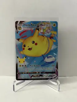 Pokemon Flying Pikachu VMAX Ultra Rare Celebrations 007/025 NM - Image 1