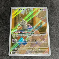 Pokemon TCG Mimikyu Paldean Fates Promo 075 - Image 1