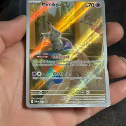 Pokemon TCG Mimikyu Paldean Fates Promo 075 - Image 2