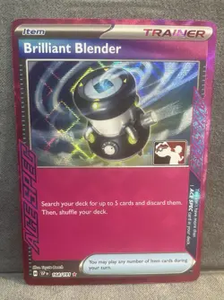 Play! Pokemon Prize Pack Series 7 Surging Sparks 164/191 Brilliant Blender ACE - Image 1