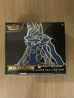 Pokemon TCG Mega Evolution Pokemon Center ETB Lucario - Image 1