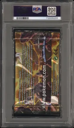 PSA 10 Pokemon XY Double Crisis 2015 Foil Booster Pack Groudon & Courtney Sealed - Image 2