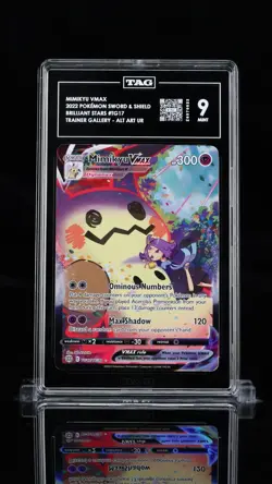 TAG 9 - Mimikyu VMAX TG17/TG30 - Brilliant Stars Trainer Gallery Pokemon SWSH - Image 1