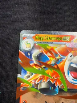 Pokemon TCG Mega Camerupt ex 022/132 Mega Evolution Double Rare NM - Image 2