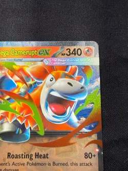 Pokemon TCG Mega Camerupt ex 022/132 Mega Evolution Double Rare NM - Image 3