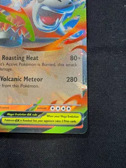Pokemon TCG Mega Camerupt ex 022/132 Mega Evolution Double Rare NM - Image 4