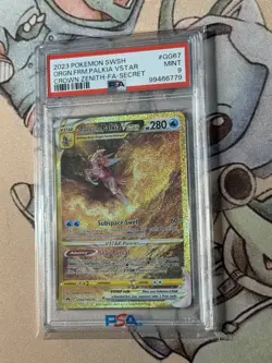 Origin Forme Palkia VSTAR #GG67 PSA 9 Pokemon Crown Zenith Galarian Gallery - Image 3