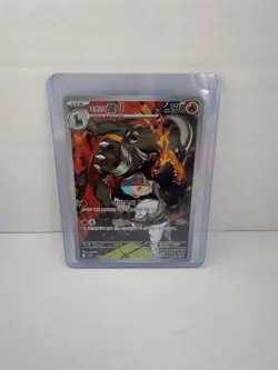 Pokemon TCG Team Rockets Houndoom IR KOREAN 191/182 - Image 1