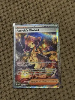 Acerola’s Mischief SIR 183/132 Pokemon Mega Evolution English NM - Image 3