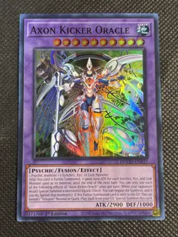 YuGiOh! - Axon Kicker Oracle DOOD-EN037 1st Edition Super Rare 1st Edition NM - Image 1