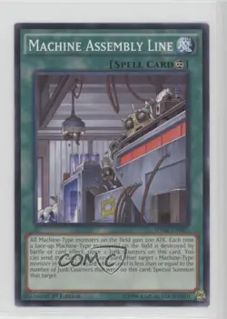 Machine Assembly Line 1st Ed. YuGiOh Geargia Rampage Structure Deck #SDGR-EN023 - Image 1