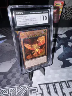YUGIOH CARD The Winged Dragon Of Ra RA03 Quarter Century Secret Rare Grade 10 🔥 - Image 2