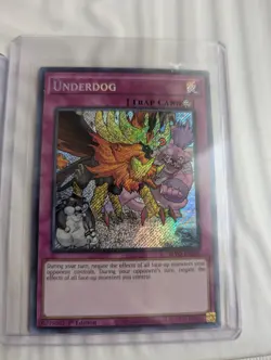 Yugioh Underdog BLVO-EN092 Secret Rare NM tcg - Image 1