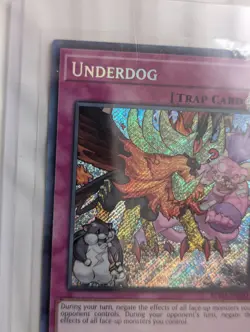 Yugioh Underdog BLVO-EN092 Secret Rare NM tcg - Image 3